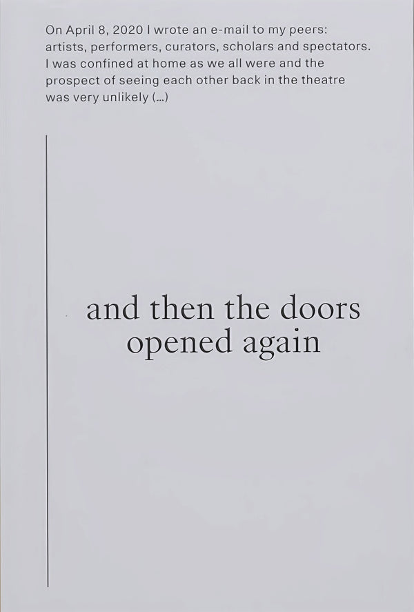 and then the doors opened again