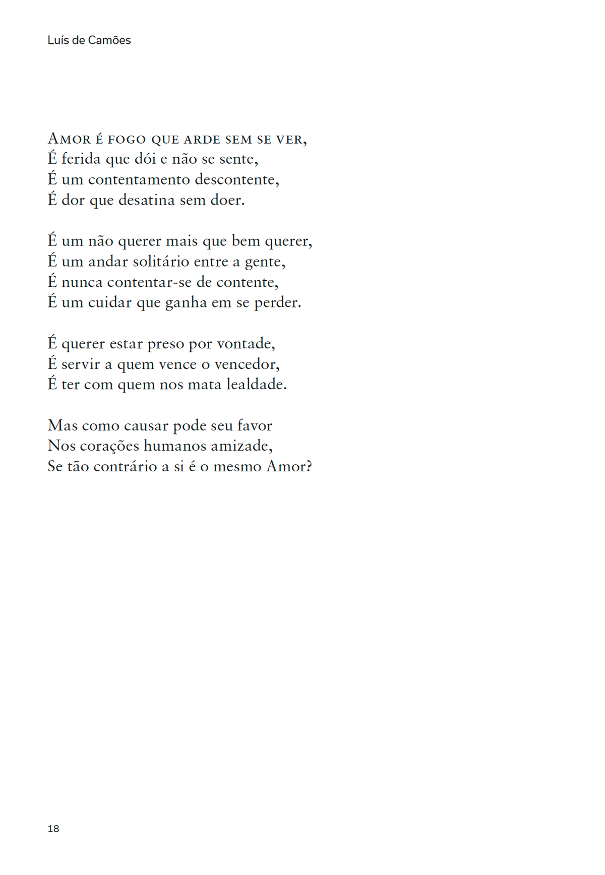 Lisbon Poets. Camões, Cesário, Sá-Carneiro, Florbela, Pessoa