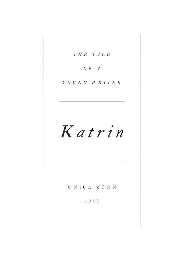 Katrin: The Tale of a Young Writer