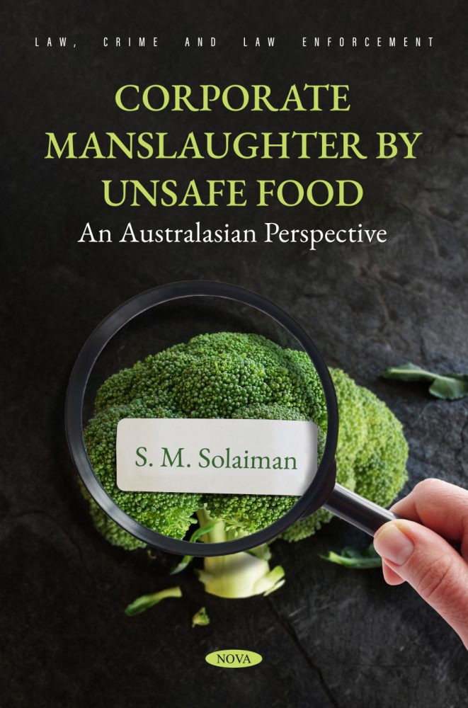 Corporate Manslaughter by Unsafe Food: An Australasian Perspective