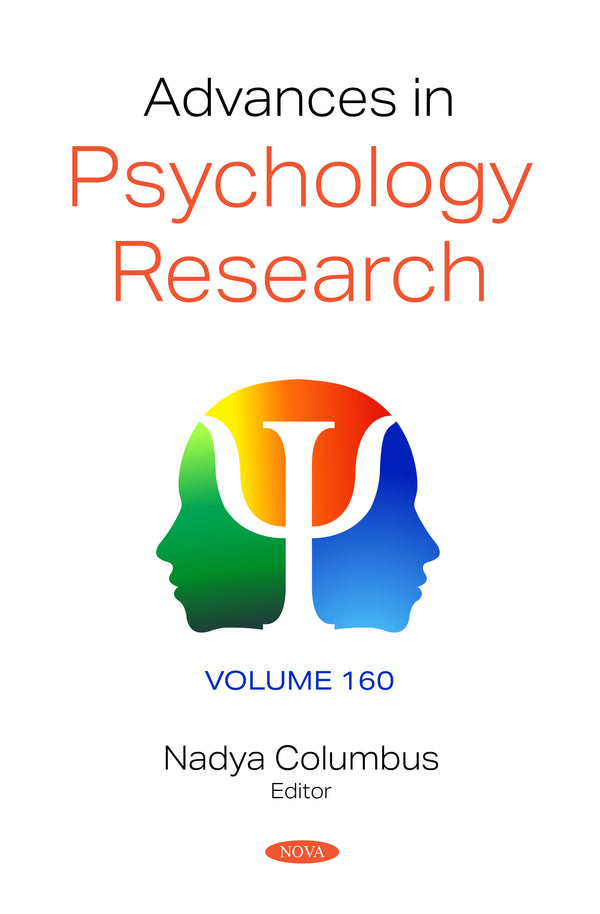Advances in Psychology Research. Volume 160
