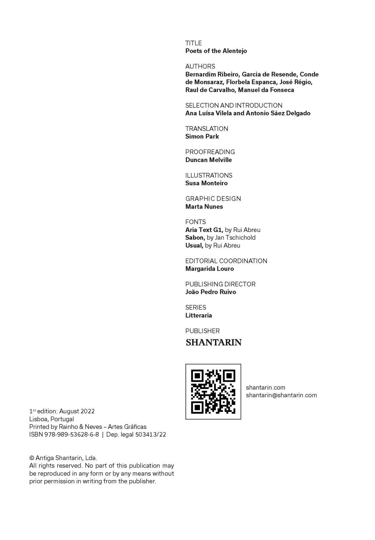 Poets of the Alentejo