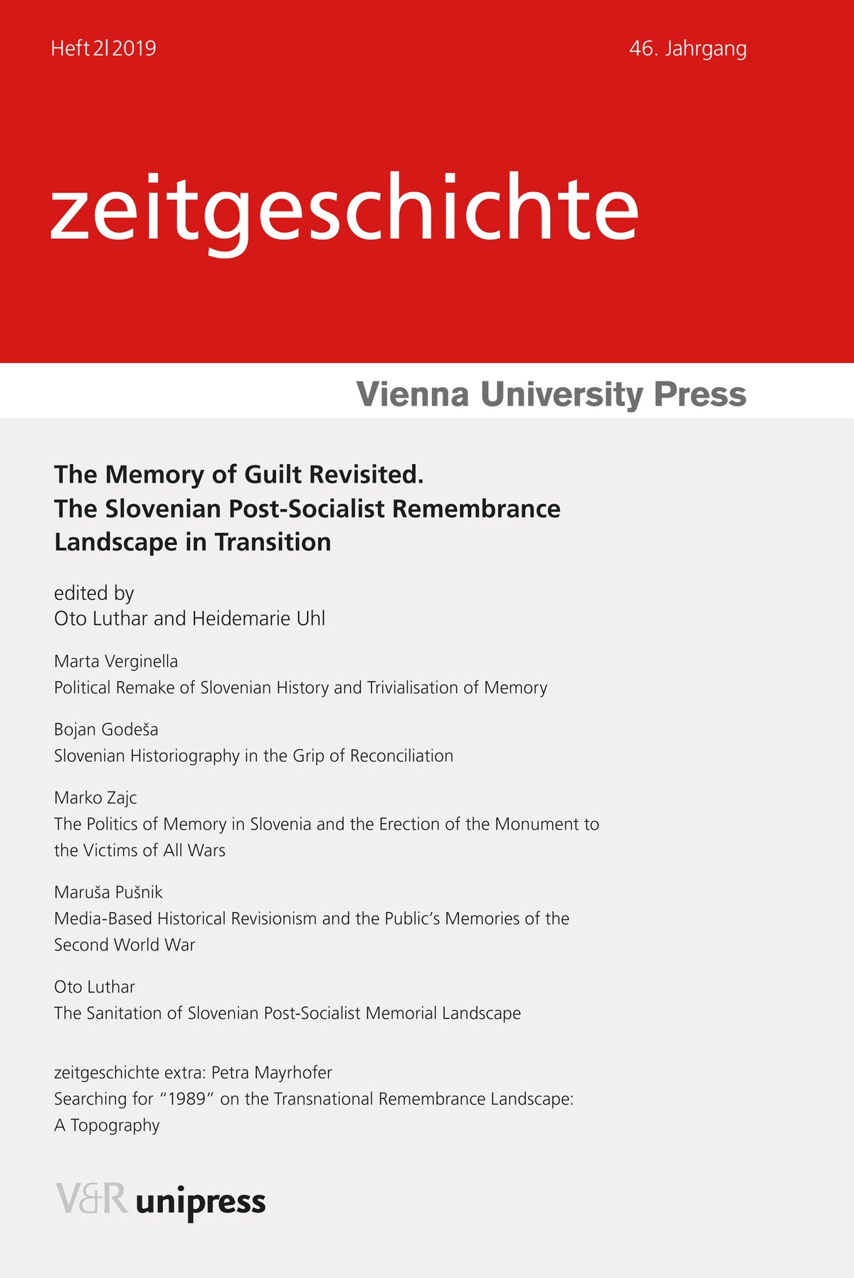 The Memory of Guilt Revisited