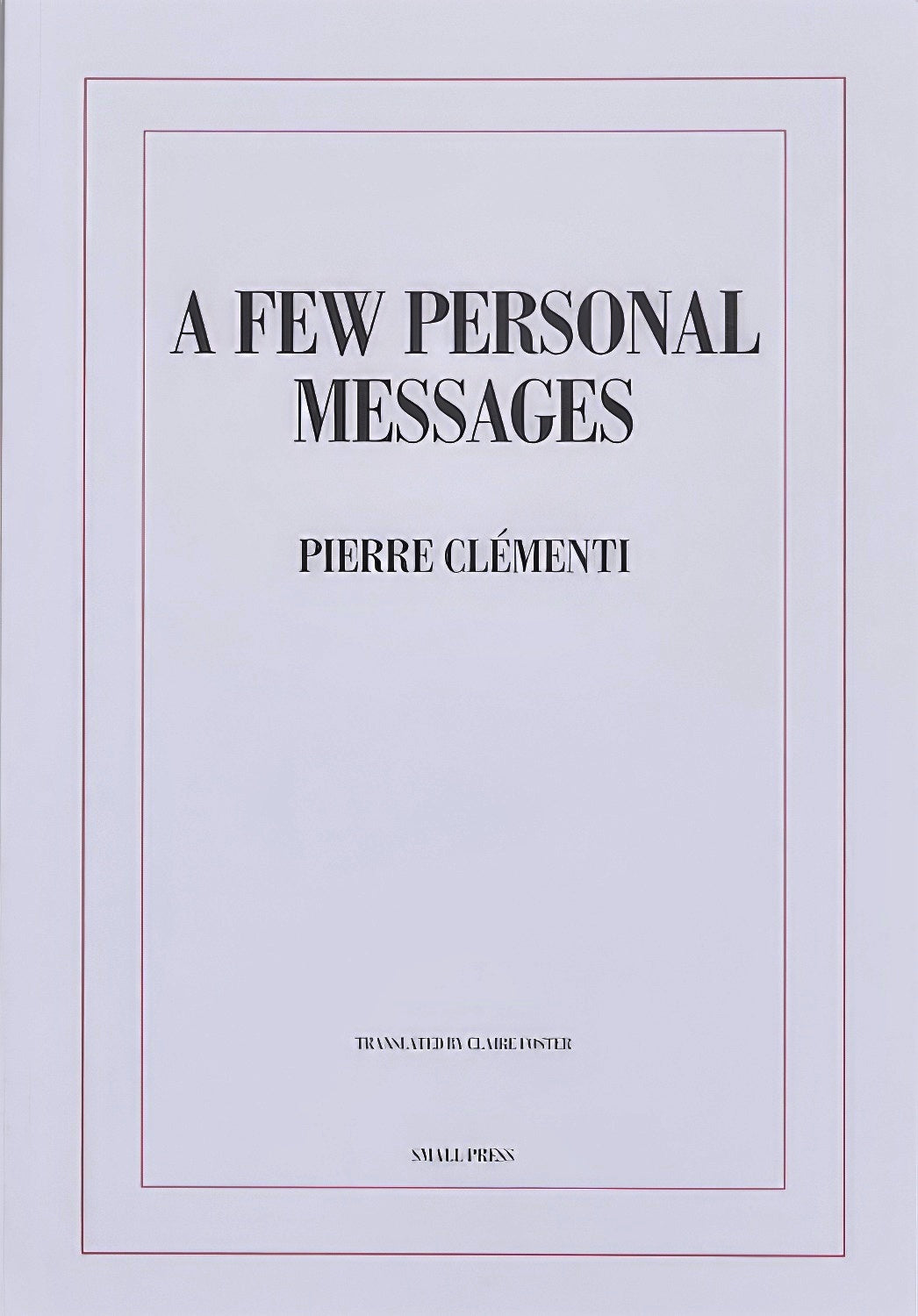 A Few Personal Messages